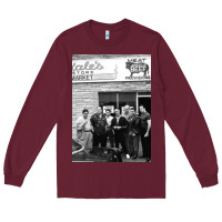 Burgundy the sopranos family Long Sleeve Tee - lanVoArt
