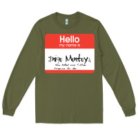 Hello My Name Is Inigo Montoya [princess Bride] Long Sleeve Tee | Teevron