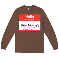 Chestnut hello my name is inigo montoya [princess bride] Long Sleeve Tee - lanVoArt