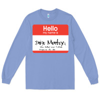 Colony Blue hello my name is inigo montoya [princess bride] Long Sleeve Tee - lanVoArt