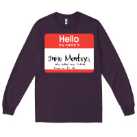 Plum hello my name is inigo montoya [princess bride] Long Sleeve Tee - lanVoArt
