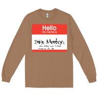 Toasted Coconut hello my name is inigo montoya [princess bride] Long Sleeve Tee - lanVoArt