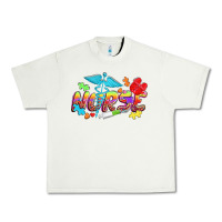Pistachio Autism Nurse Urban Heavy Tee - NancyCooperArtShop