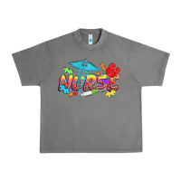 Tornado Autism Nurse Urban Heavy Tee - NancyCooperArtShop