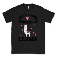 Black Llama Just A Girl Who Loves Llamas Classic Tee - Bettercallsaul