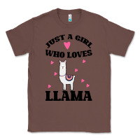 Chestnut Llama Just A Girl Who Loves Llamas Classic Tee - Bettercallsaul
