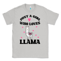 Moon Dust Llama Just A Girl Who Loves Llamas Classic Tee - Bettercallsaul