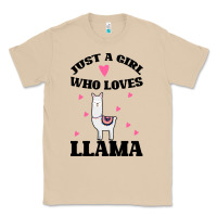 Mushroom Llama Just A Girl Who Loves Llamas Classic Tee - Bettercallsaul