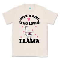 Natural Llama Just A Girl Who Loves Llamas Classic Tee - Bettercallsaul