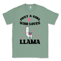 Sage Llama Just A Girl Who Loves Llamas Classic Tee - Bettercallsaul