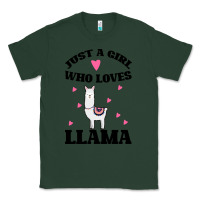 Sports Green Llama Just A Girl Who Loves Llamas Classic Tee - Bettercallsaul