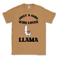 Toasted Coconut Llama Just A Girl Who Loves Llamas Classic Tee - Bettercallsaul