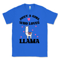 True Royal Llama Just A Girl Who Loves Llamas Classic Tee - Bettercallsaul