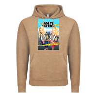 Vintage Coffee white chicks Vintage Hoodie - lanVoArt