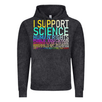 Vintage Black Hot Trend I Support Science Human Rights Public Education Vintage Hoodie - lanVoArt