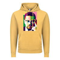 Vintage Mustard malcolm x Vintage Hoodie - lanVoArt