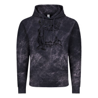 Cloud Black the alien paul Vintage Hoodie - lanVoArt