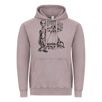 Vintage Zinc the alien paul Vintage Hoodie - lanVoArt