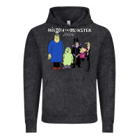 Vintage Black 60s milton the monster show characters and logotype Vintage Hoodie - lanVoArt