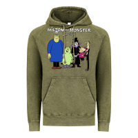 Vintage Olive 60s milton the monster show characters and logotype Vintage Hoodie - lanVoArt