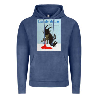Vintage Denim lancelot du lac   robert bresson film Vintage Hoodie - lanVoArt