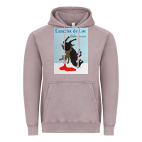 Vintage Zinc lancelot du lac   robert bresson film Vintage Hoodie - lanVoArt
