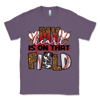 Lavender my heart is on that field baseball Classic Tee - RanaPortraitStore