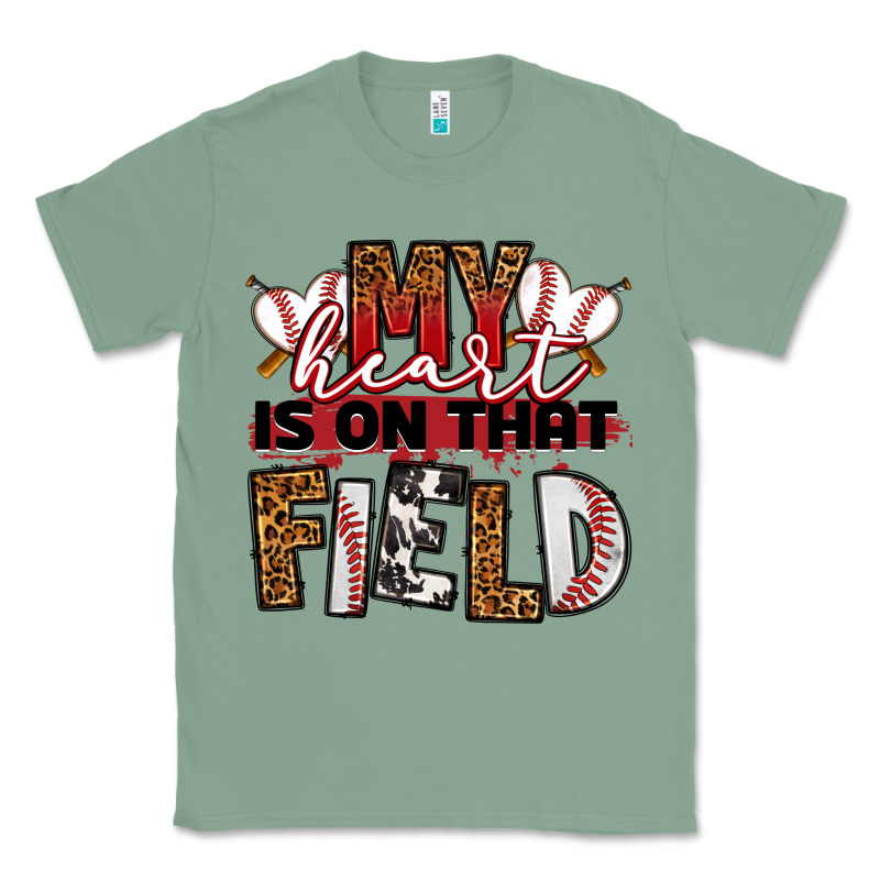 My Heart Is On That Field Baseball Classic Tee by RanaPortraitStore | Teevron