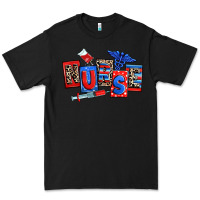 Black usa nurse Premium Tee - RanaPortraitStore