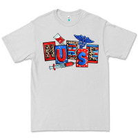 Dove Grey usa nurse Premium Tee - RanaPortraitStore