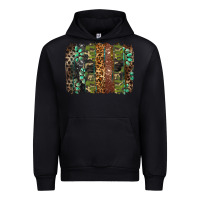 Black western camouflage brushstroke Urban Hoodie - BarkalooDesign
