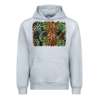 Heather Grey western camouflage brushstroke Urban Hoodie - BarkalooDesign