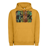 Pigment Peanut Butter western camouflage brushstroke Urban Hoodie - BarkalooDesign
