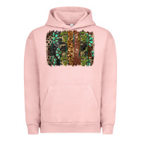 Pigment Salmon western camouflage brushstroke Urban Hoodie - BarkalooDesign