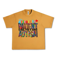 Peanut Butter Please be patient with me i have Autism Urban Heavy Tee - NancyCooperArtShop