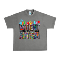 Tornado Please be patient with me i have Autism Urban Heavy Tee - NancyCooperArtShop