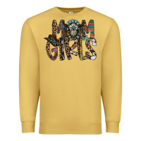 Antique Gold mom of girls Premium Sweatshirt - RacoonDesign