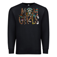 Black mom of girls Premium Sweatshirt - RacoonDesign