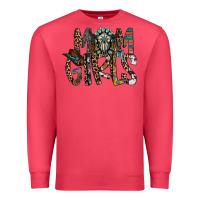 Cardinal mom of girls Premium Sweatshirt - RacoonDesign