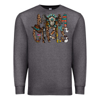 Charcoal Heather mom of girls Premium Sweatshirt - RacoonDesign