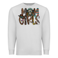 Dove Grey mom of girls Premium Sweatshirt - RacoonDesign