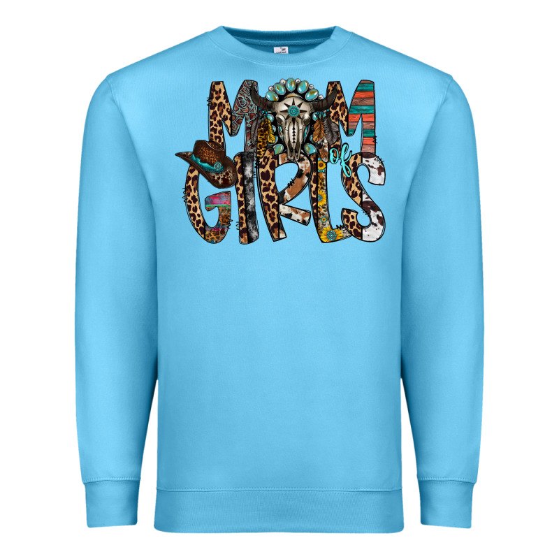 Mom Of Girls Premium Sweatshirt by RacoonDesign | Teevron