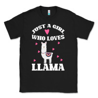 Black Llama Just A Girl Who Loves Llamas Classic Tee - Bettercallsaul