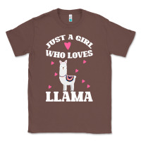 Chestnut Llama Just A Girl Who Loves Llamas Classic Tee - Bettercallsaul