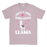 Lilac Llama Just A Girl Who Loves Llamas Classic Tee - Bettercallsaul