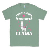 Sage Llama Just A Girl Who Loves Llamas Classic Tee - Bettercallsaul