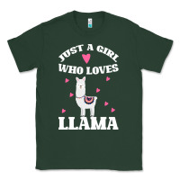 Sports Green Llama Just A Girl Who Loves Llamas Classic Tee - Bettercallsaul
