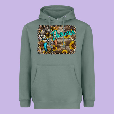 Dreamer Heavyweight Hoodie Designed By Racoondesign