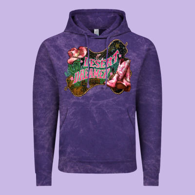 Desert Dreamer Cowgirl Boots Hat Vintage Hoodie Designed By Howdyjamesfarm