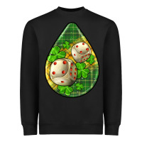 Black st.patrick's teardrop earrings Heavyweight Sweatshirt - FaDigitalArtStudio